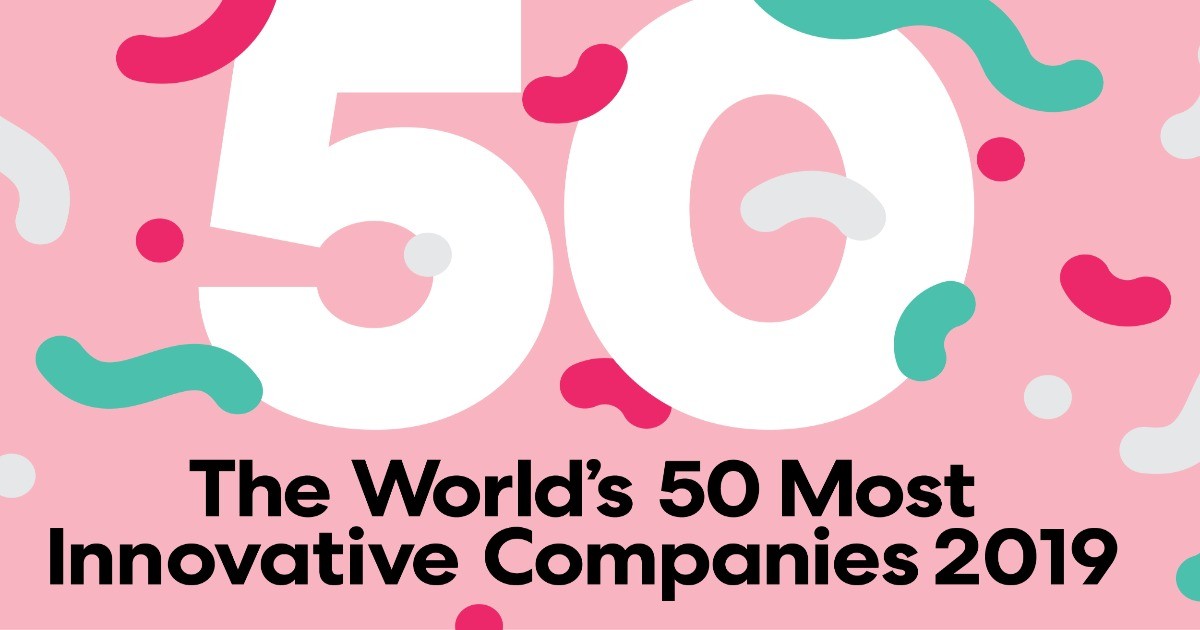 美評 50 大最創新企業