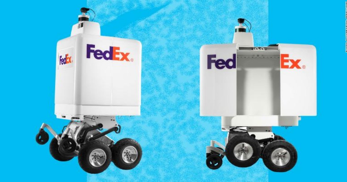 FedEx送貨機器人SameDay Bot將在今年夏天上街