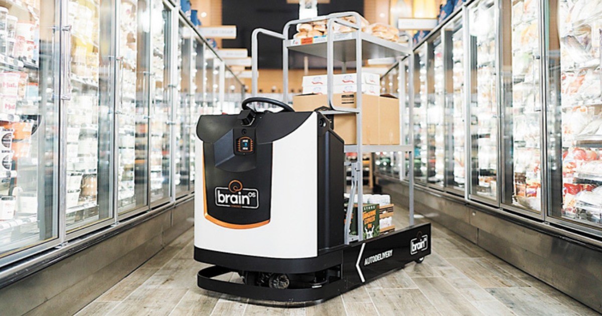 自動補貨機器人，提升便利商店效率