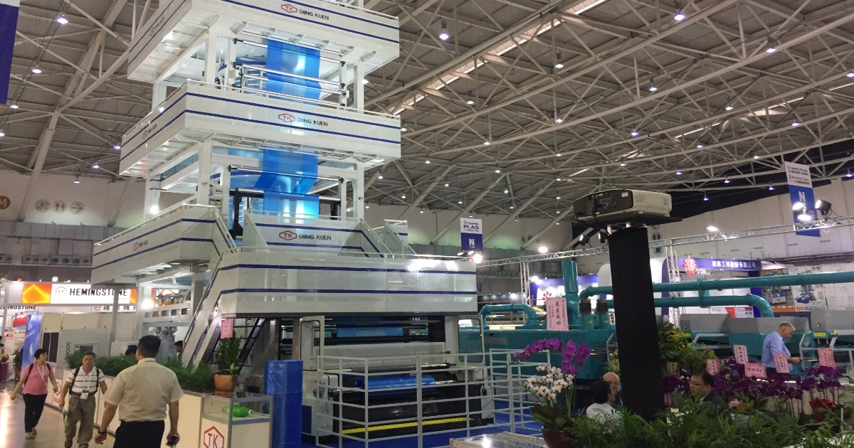 2018 台北國際塑橡膠工業展-鼎坤塑膠機械