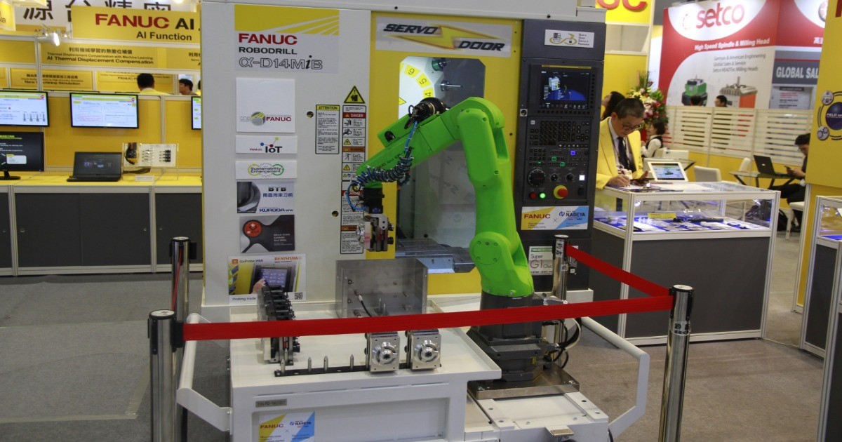 世紀貿易展出日本FANUC QSSR系統